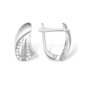 Серьги EFREMOV - Серебро 925, Фианит (арт. 1210019637)