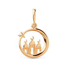 Подвеска ЮФ Династия - Золото 375 (арт. 106418-5000)