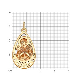 Подвеска SOKOLOV - Золото 585 (арт. 104132)