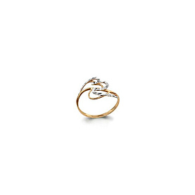 Кольцо Аквамарин - Золото 585 (арт. 51544.1)