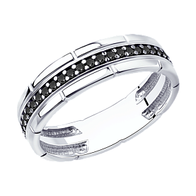 Кольцо Diamant - Серебро 925, Фианит (арт. 94-110-01175-1)