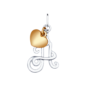 Подвеска SOKOLOV - Серебро 925 (арт. 94031922)