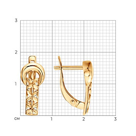 Серьги SOKOLOV - Золото 585 (арт. 0201071)