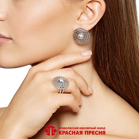 Кольцо Красная пресня - Серебро 925 (арт. 23015992)