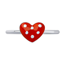 Кольцо SOKOLOV - Серебро 925, Эмаль (арт. 94013711)