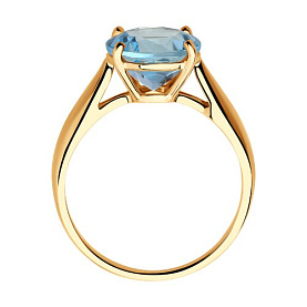 Кольцо SOKOLOV - Золото 585, Топаз (арт. 716625)