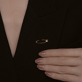 Булавка Diamant - Золото 585 (арт. 51-140-02717-1)