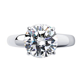 Кольцо SOKOLOV - Серебро 925, Фианит (арт. 94012073)