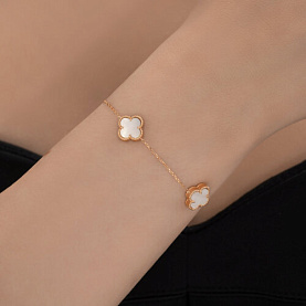 Браслет SOKOLOV - Золото 585, Перламутр (арт. 750613)