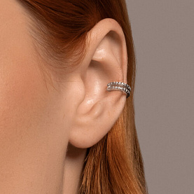 Серьга SOKOLOV - Серебро 925, Фианит (арт. 94170335)