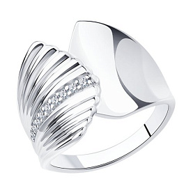 Кольцо SOKOLOV - Серебро 925, Фианит (арт. 94013195)