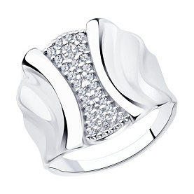 Кольцо Diamant - Серебро 925, Фианит (арт. 94-110-00904-1)