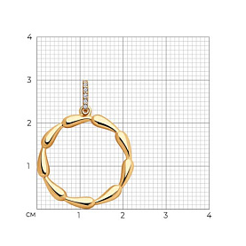 Подвеска Diamant - Серебро 925, Фианит (арт. 93-130-01887-1)