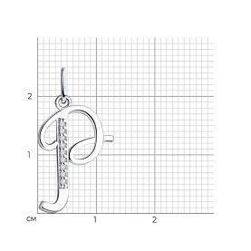 Подвеска SOKOLOV - Серебро 925, Фианит (арт. 94031375)