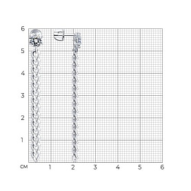 Серьги SOKOLOV - Серебро 925, Фианит (арт. 94024218)