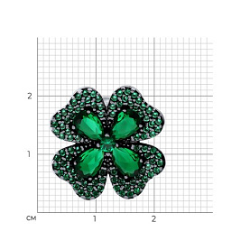 Подвеска SOKOLOV - Серебро 925, Фианит (арт. 94033244)