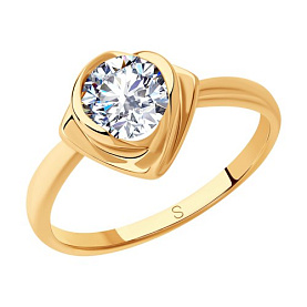 Кольцо SOKOLOV - Серебро 925, Фианит (арт. 93010811)