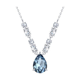 Колье SOKOLOV - Серебро 925, Кристалл, Фианит (арт. 94071444)