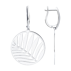 Серьги Diamant - Серебро 925 (арт. 94-121-00752-1)