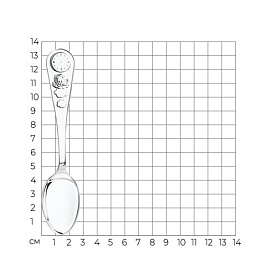 Ложка SOKOLOV - Серебро 925 (арт. 2301010004)