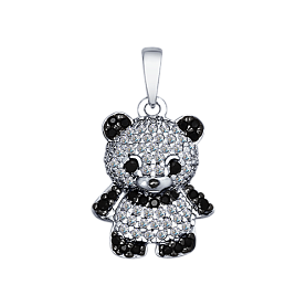 Подвеска SOKOLOV - Серебро 925, Фианит (арт. 94031880)