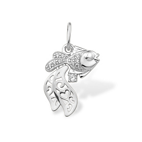 Подвеска EFREMOV - Серебро 925, Фианит (арт. 13100112067-501)