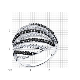 Кольцо Diamant - Серебро 925, Фианит (арт. 94-110-00790-1)