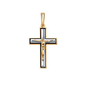 Подвеска Атолл - Золото 585, Эмаль (арт. 3302э)