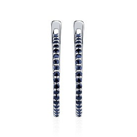 Серьги Platinum Lab. - Платина 950 (арт. ПС-022С-00)