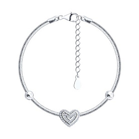 Браслет SOKOLOV - Серебро 925, Фианит (арт. 94051123-91)