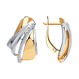 Серьги Diamant - Серебро 925, Фианит (арт. 93-120-00427-1)