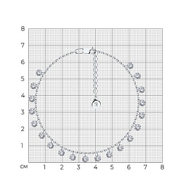 Браслет SOKOLOV - Серебро 925, Фианит (арт. 94050623)