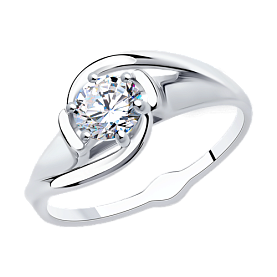 Кольцо Diamant - Серебро 925, Фианит (арт. 94-110-00653-1)