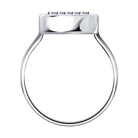 Кольцо SOKOLOV - Серебро 925, Фианит (арт. 94015026)