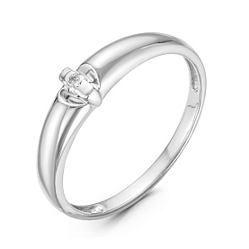 Кольцо Дельта - Золото 585, Бриллиант (арт. БР111148б)