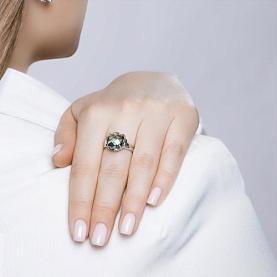 Кольцо SOKOLOV - Серебро 925, Кварц (арт. 92011780)