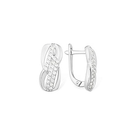 Серьги EFREMOV - Серебро 925, Фианит (арт. 1210017519-501)