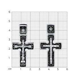 Подвеска SOKOLOV - Серебро 925, Бриллиант (арт. 87120006)