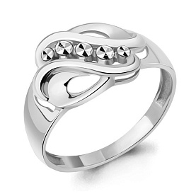 Кольцо Аквамарин - Серебро 925 (арт. 54848.5)