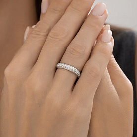 Кольцо Diamant - Серебро 925, Фианит (арт. 94-110-02161-1)