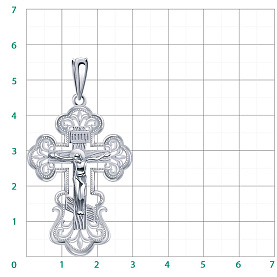 Подвеска Атолл - Серебро 925 (арт. 3391-925)