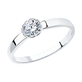 Кольцо SOKOLOV - Серебро 925, Фианит (арт. 94011749)