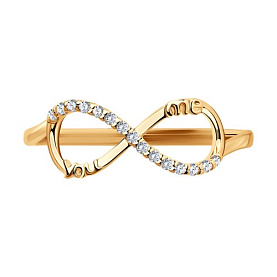 Кольцо SOKOLOV - Серебро 925, Фианит (арт. 93010478)