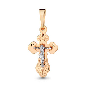 Подвеска Аквамарин - Золото 585 (арт. 12621.1)