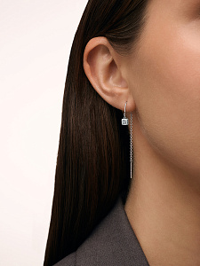 Серьги POKROVSKY - Серебро 925, Фианит (арт. 0222362-00775)