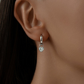 Серьги SOKOLOV - Серебро 925, Фианит (арт. 94024415)