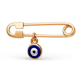 Булавка ЮФ Династия - Золото 585, Эмаль (арт. 000068-1682)