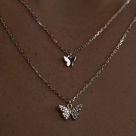 Колье SOKOLOV - Серебро 925, Фианит (арт. 94070705)