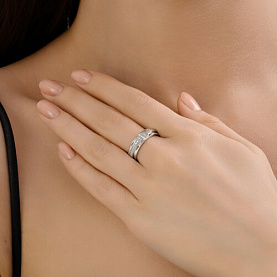 Кольцо Diamant - Серебро 925, Фианит (арт. 94-110-02271-1)