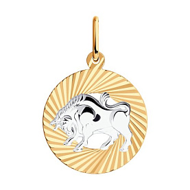 Подвеска SOKOLOV - Золото 585 (арт. 031366)